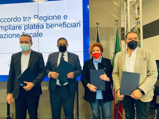 Fisco, siglato accordo tra Regione e sindacati per ampliare la platea dei beneficiari delle detrazioni