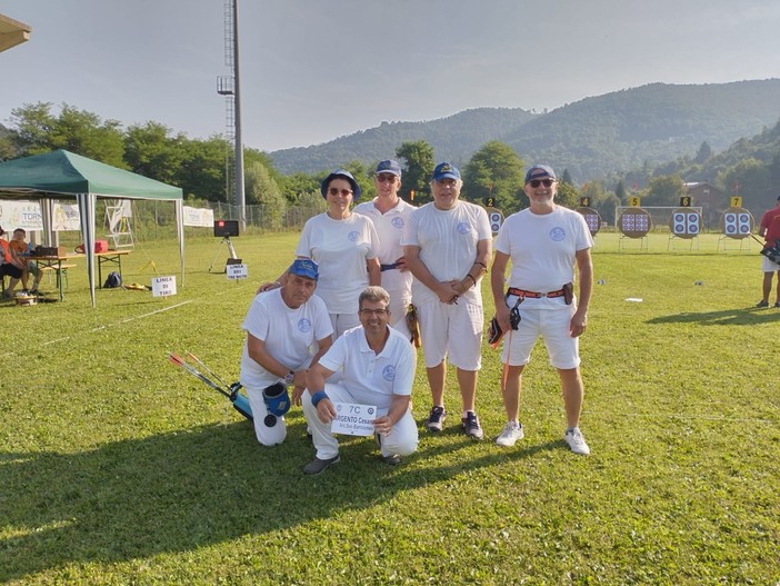 Gli arcieri di San Bartolomeo al Mare conquistano il podio a Mallare Gli arcieri di San Bartolomeo al Mare conquistano il podio a Mallare