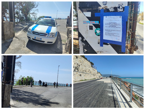Diano Marina, Incompiuta riaperta e subito presa d'assalto dagli amanti del running (foto) Diano Marina, Incompiuta riaperta e subito presa d'assalto dagli amanti del running (foto)