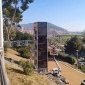 Imperia, a conclusione i lavori del nuovo ascensore verticale