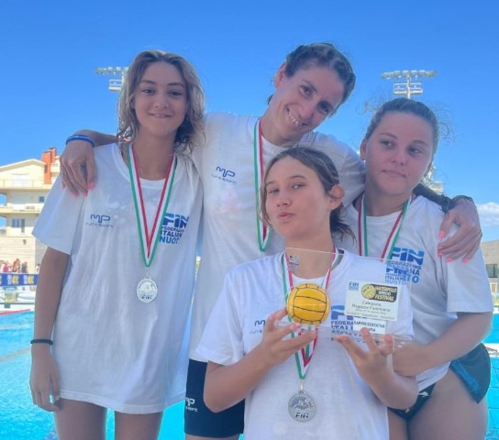 Tre giovani promesse della Rari Nantes Olio Raineri Imperia brillano alla Waterpolo Arena Festival