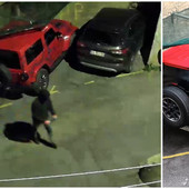Atto vandalico a Oneglia,  Jeep imbrattata con spray nero