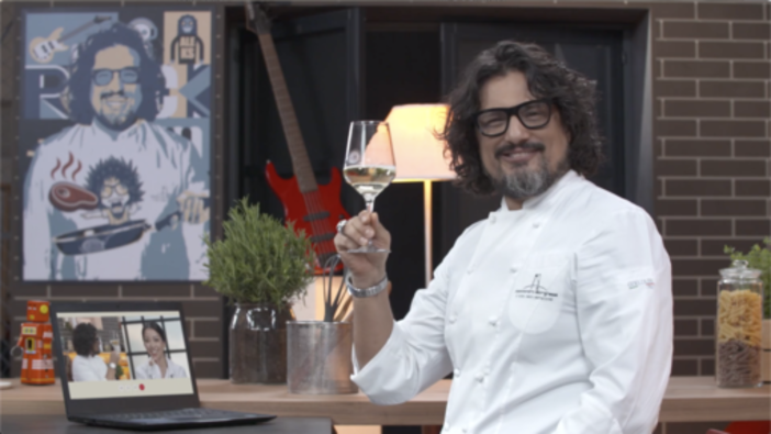Lo chef Alessandro Borghese ambassador dell'Asti e Moscato d'Asti docg