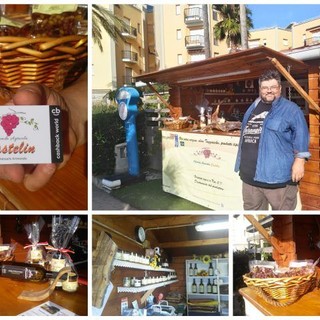Dall'orto al mare, i prodotti dell'azienda agricola Castelin si vendono sulla passeggiata a San Bartolomeo (foto e video)