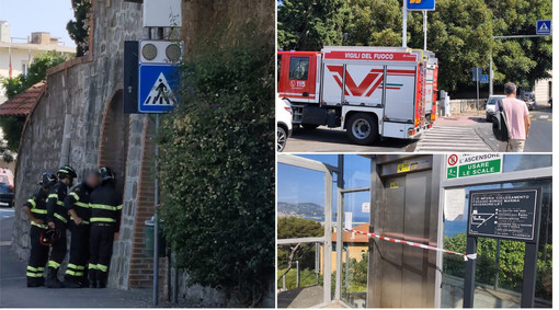 Persone bloccate nell'ascensore di corso Garibaldi: intervento dei vigili del fuoco Persone bloccate nell'ascensore di corso Garibaldi: intervento dei vigili del fuoco