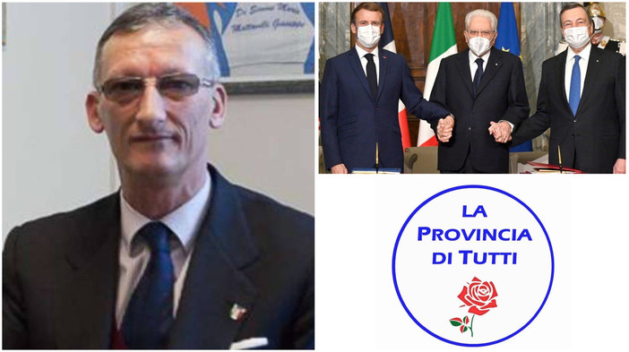 Elezioni provinciali: Adriano Biancheri sul trattato del Quirinale "Non possiamo guardare ai francesi solo per i mercati"