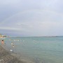 Arcobaleno sul mare tra Cervo e San Bartolomeo: uno spettacolo mozzafiato (Video)