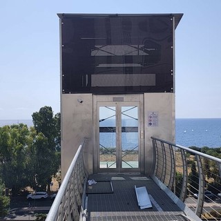 Ascensore tra ciclabile e viale Matteotti, collaudi superati: manca solo il via libera dell'Agenzia ministeriale