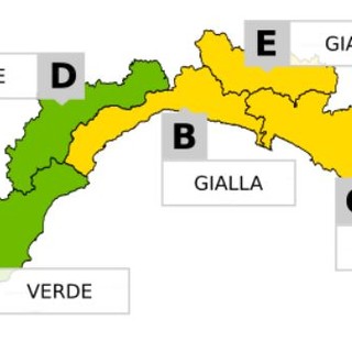 Maltempo: terminata l'allerta gialla sulla provincia di Imperia Maltempo: terminata l'allerta gialla sulla provincia di Imperia