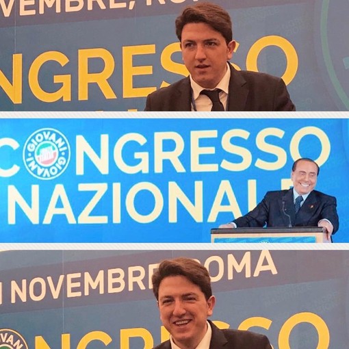 L'imperiese Angelo Dulbecco eletto dirigente nazionale di Forza Italia giovani