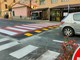 Imperia, nuovo attraversamento pedonale rialzato in via Nizza