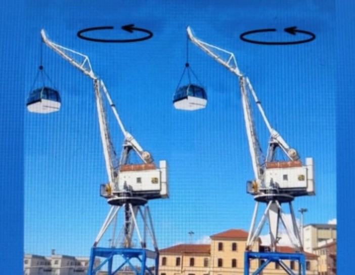 Dopo il ristorante sulle gru,  l'ascensore panoramico: la proposta dell'ingegnere Rosario Maggio