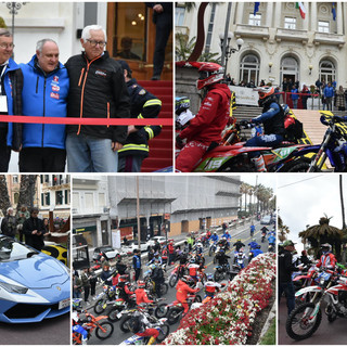 La grande festa per il Mondiale di Enduro fa tappa al Casinò di Sanremo (foto e video)