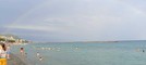 Arcobaleno sul mare tra Cervo e San Bartolomeo: uno spettacolo mozzafiato (Video)