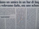 ACCADDE OGGI 27 OTTOBRE 1992. La tragedia di Gianfranco Ardissone, l'imperiese di 34 anni trasformato in torcia umana per uno scherzo ACCADDE OGGI 27 OTTOBRE 1992. La tragedia di Gianfranco Ardissone, l'imperiese di 34 anni trasformato in torcia umana per uno scherzo