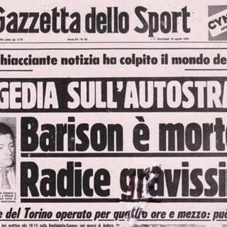 L’AMARCORD DEL SABATO. Aprile 1979, tragedia sull’Autofiori. Tir sbanda e travolge tre auto: perde la vita l’ex calciatore azzurro Paolo Barison