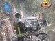 Auto a fuoco a Diano San Pietro, sul posto vigili del fuoco e carabinieri Auto a fuoco a Diano San Pietro, sul posto vigili del fuoco e carabinieri