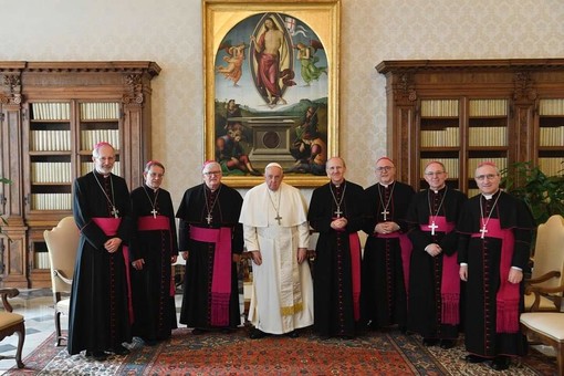Visita “Ad Limina” dei vescovi liguri, Borghetti incontra papa Francesco
