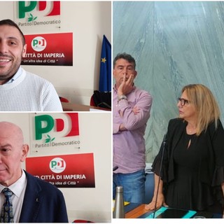 Quesada e Berlanda danno il benvenuto ai consiglieri di Imperia Rinasce