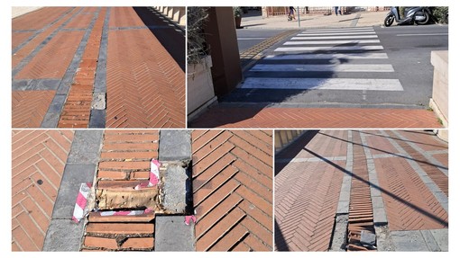 Borgo Marina di Imperia, dove le buche non vanno mai in vacanza