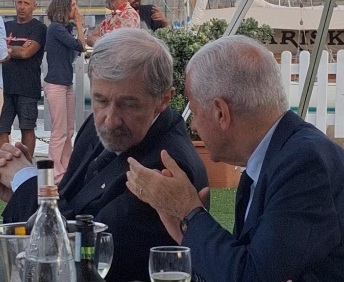 Bucci e Scajola a cena Bucci e Scajola a cena