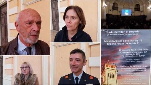 Alla &quot;Lagorio&quot; un incontro dedicato all'Osservatorio Meteorologico di Imperia e alle allerte (foto e video)
