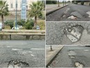 Imperia, strada dissestata tra eliporto e lungomare Vespucci: cittadini infuriati (video)