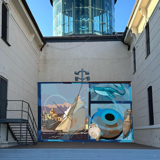 Imperia, un murales arricchirà la facciata del Museo Navale