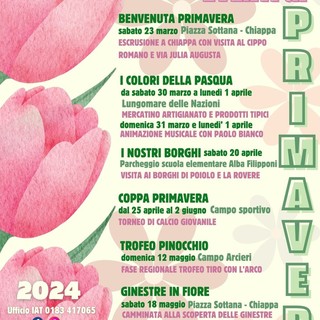 Benvenuta primavera, da sabato 23 marzo escursioni a San Bartolomeo al Mare
