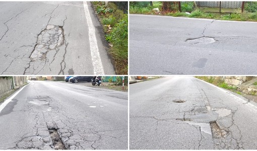 Ecco le buche trappola di Caramagna, i residenti "Comune se ci sei batti un colpo..." Ecco le buche trappola di Caramagna, i residenti "Comune se ci sei batti un colpo..."