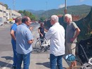 Il Comitato durante il sopralluogo di zarbano