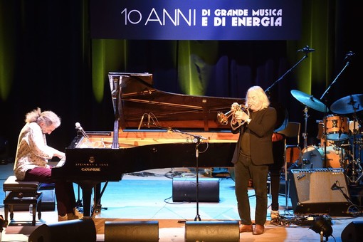 Stefano Bollani ed Enrico Rava regalano un inedito al pubblico di Uno Jazz &amp; Blues FOTO