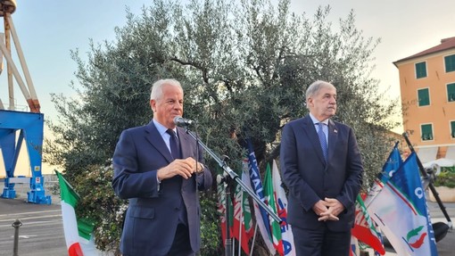 Il presidente della Regione Marco Bucci si confronta con gli amministratori del Ponente