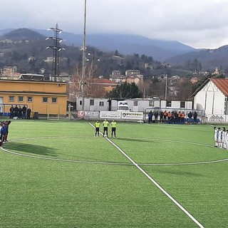 Calcio:  i nerazzurri dell'Imperia si impongono 1 a 3 sul campo del Busalla