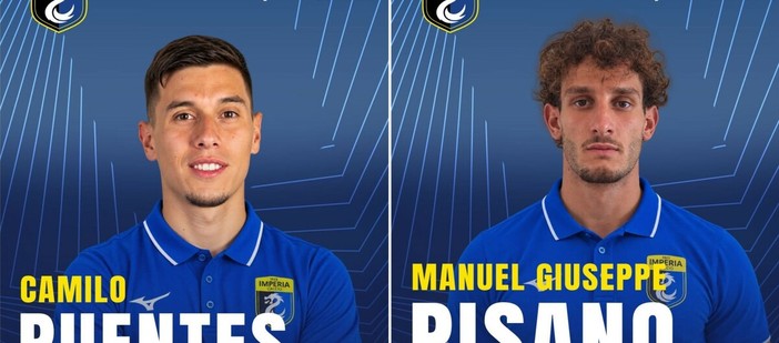 Imperia Calcio, doppio colpo sul mercato: ufficiali gli arrivi di Pisano e Puentes Imperia Calcio, doppio colpo sul mercato: ufficiali gli arrivi di Pisano e Puentes