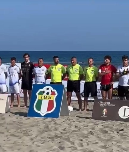 La Nazionale italiana capitanata da Angelo Di Livio