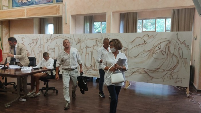 Diano Marina, Bellacicco abbandona l'aula: "Scelta inevitabile. Non intendiamo farci azzittire dalla maggioranza" (foto e video) Diano Marina, Bellacicco abbandona l'aula: "Scelta inevitabile. Non intendiamo farci azzittire dalla maggioranza" (foto e video)