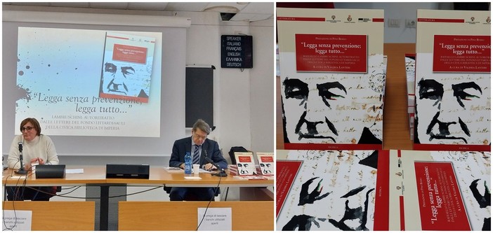 Imperia, al campus universitario la presentazione del libro di Valeria Lanteri “Legga senza prevenzione: legga tutto…” (video) Imperia, al campus universitario la presentazione del libro di Valeria Lanteri “Legga senza prevenzione: legga tutto…” (video)