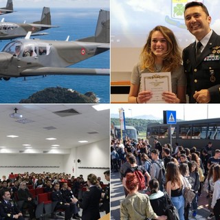 Imperia: concluso il corso di Cultura Aeronautica promosso nelle scuole. Miglior risultato per Ginevra Mignano del Liceo Amoretti (Foto e Video) Imperia: concluso il corso di Cultura Aeronautica promosso nelle scuole. Miglior risultato per Ginevra Mignano del Liceo Amoretti (Foto e Video)