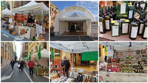 Imperia, il cuore della città 'invaso' dagli stand di OliOliva 2021: "L'edizione della rinascita che porta in tutta Europa l'eccellenze della Liguria" (foto e video)