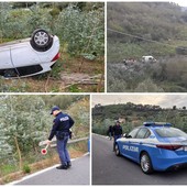 Auto fuori strada a Montegrazie, ferite madre e figlia Auto fuori strada a Montegrazie, ferite madre e figlia