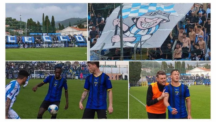 SPECIALE STADIO. Derby spettacolo, le emozioni di Imperia-Sanremese 2-2 (Video)