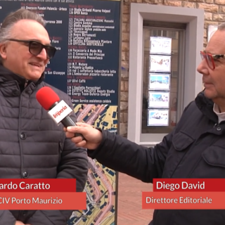Caffè Forte. Riccardo Caratto: &quot;È record di adesioni per il Civ di Porto Maurizio&quot; (video)