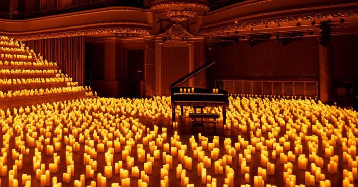 Concerto al lume di candela al Parc Chambrun di Nizza