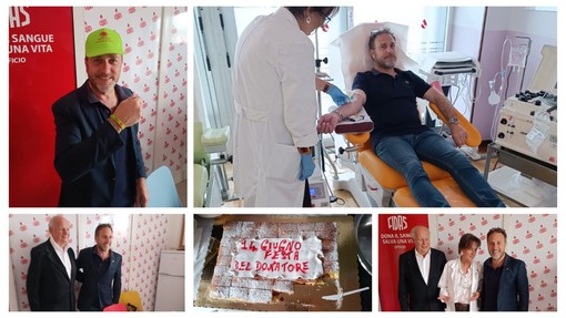A Imperia celebrata la Giornata Mondiale del Donatore di sangue, Piana: "Grazie ai volontari  che salvano vite" (foto)