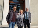 I membri del Comitato. Da destra Roberto Duc, Elisa Siri e Mario Gelsomino