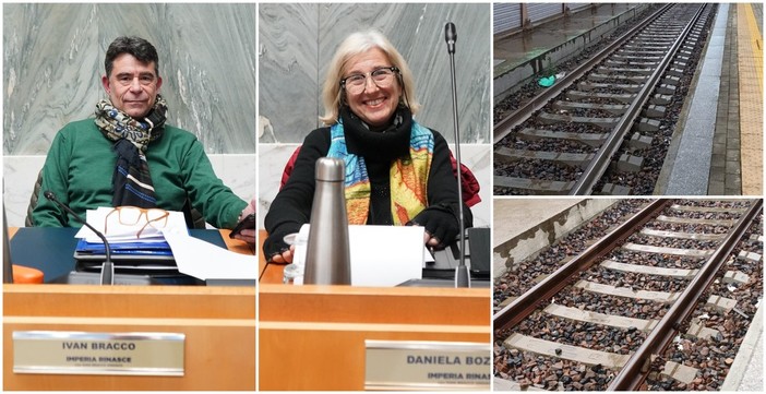 Imperia, puliti i binari della stazione ferroviaria, Bracco e Bozzano (PD): "Intervento rapido e puntuale" Imperia, puliti i binari della stazione ferroviaria, Bracco e Bozzano (PD): "Intervento rapido e puntuale"
