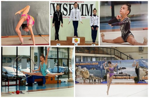 Ginnastica ritmica, le medaglie delle atlete del Cerchio d'Oro al torneo Open Libera Cup Ginnastica ritmica, le medaglie delle atlete del Cerchio d'Oro al torneo Open Libera Cup
