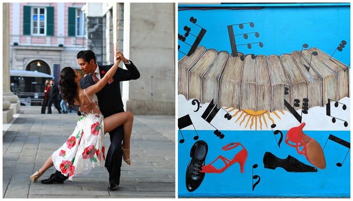 "100 fiori bianchi per Manuel Belgrano" alla Festa della bandiera argentina di Costa d'Oneglia "100 fiori bianchi per Manuel Belgrano" alla Festa della bandiera argentina di Costa d'Oneglia