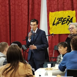 A Imperia, la cena della legalità organizzata da 'Libera, nomi e numeri contro le mafie' (foto)
